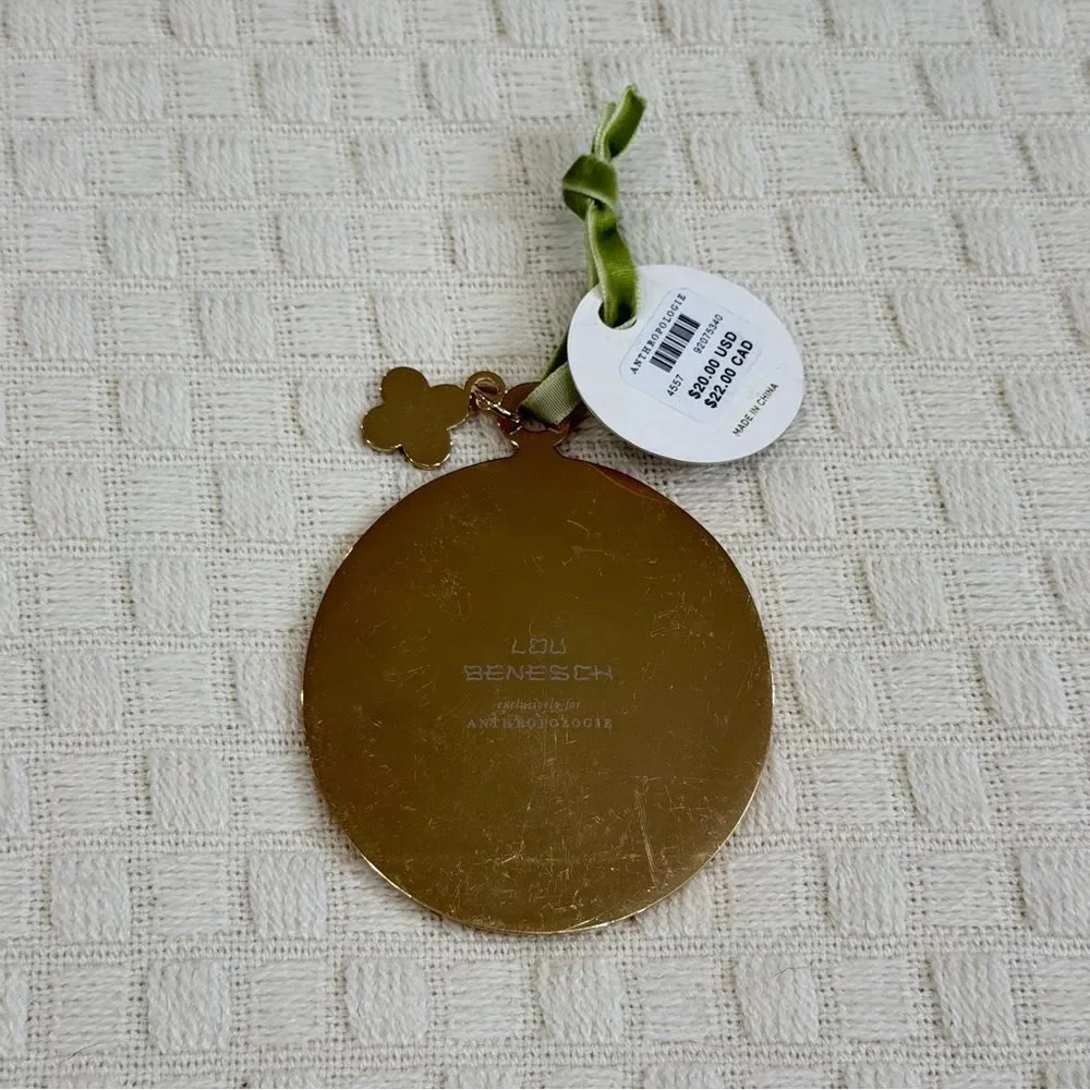 Anthropologie × Lou Benesch Stargazer Zodiac Ornament - Capricorn